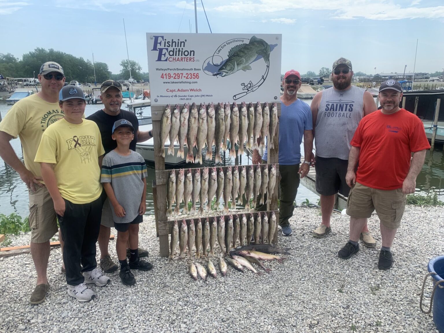 Fishing Charter Packages & Rates in Lake Erie by Fishin Edition Charters
